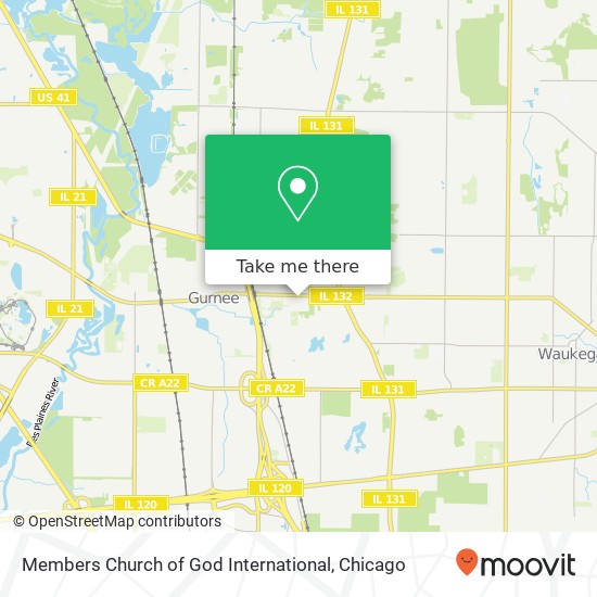 Members Church of God International map