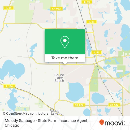 Melody Santiago - State Farm Insurance Agent map