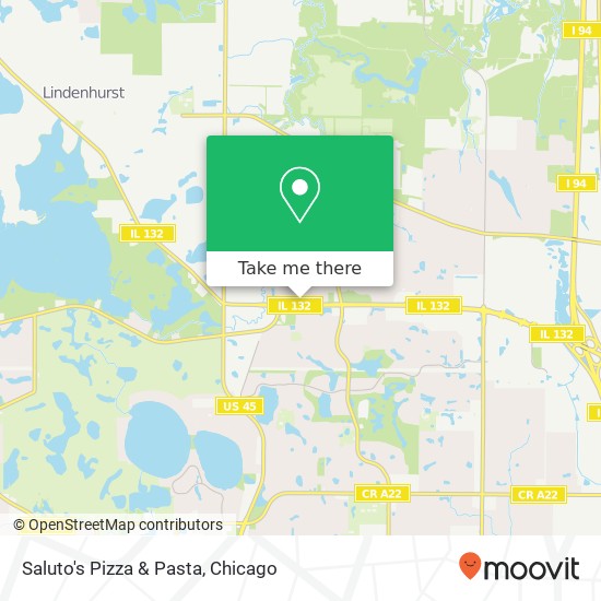 Saluto's Pizza & Pasta map