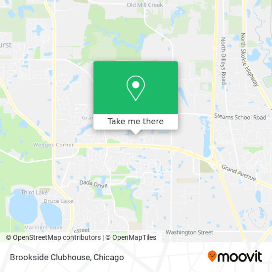 Brookside Clubhouse map