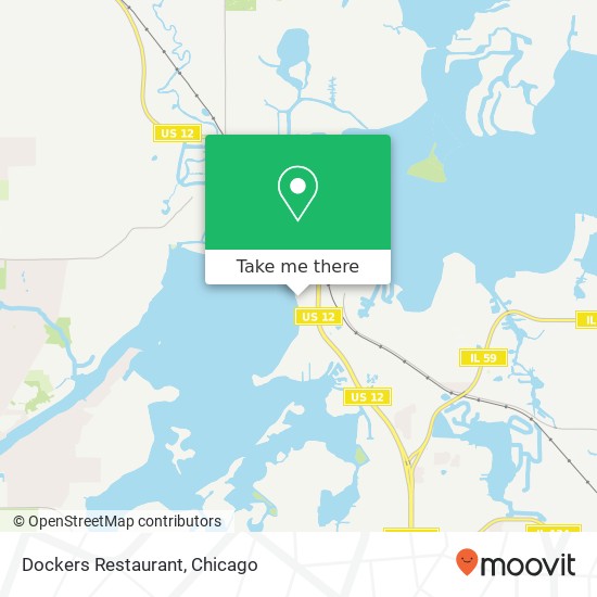 Dockers Restaurant map