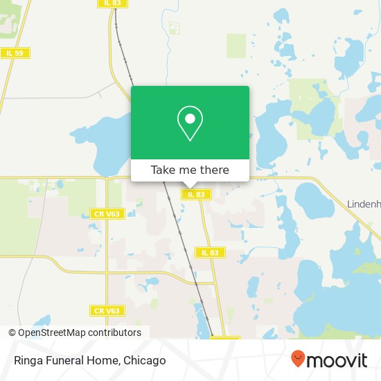 Mapa de Ringa Funeral Home