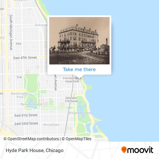 Hyde Park House map