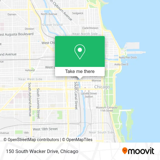 150 South Wacker Drive map