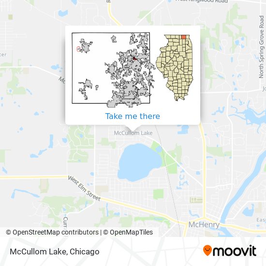 McCullom Lake map