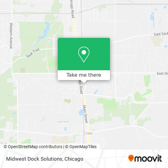 Mapa de Midwest Dock Solutions