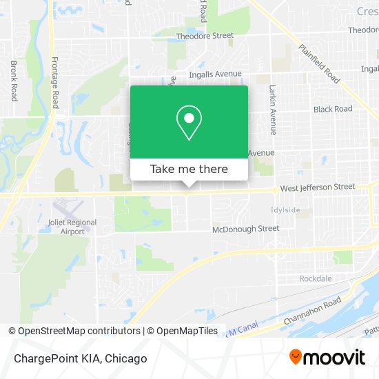 ChargePoint KIA map