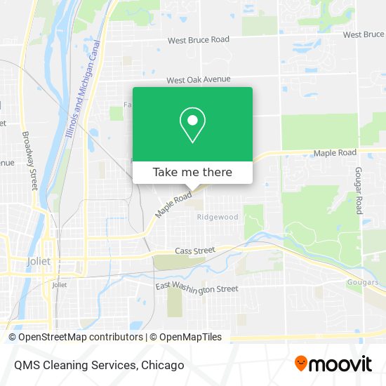QMS Cleaning Services map