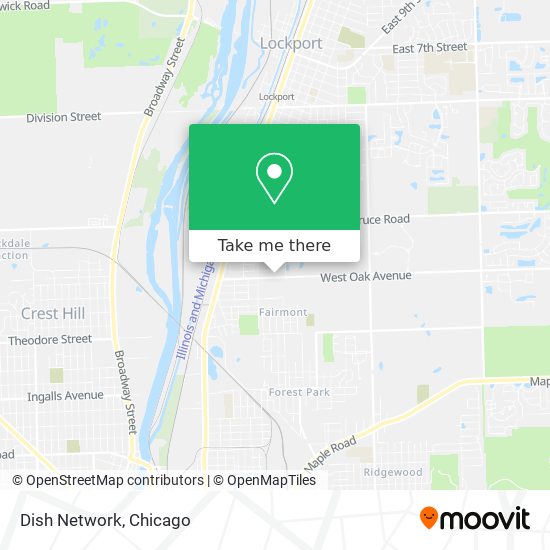 Dish Network map