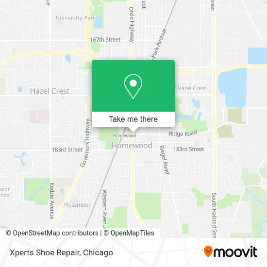 Xperts Shoe Repair map