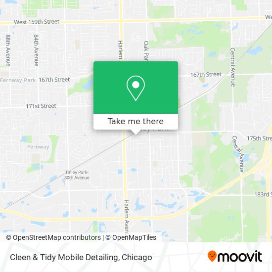 Cleen & Tidy Mobile Detailing map