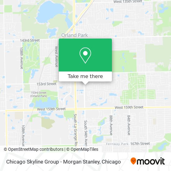 Chicago Skyline Group - Morgan Stanley map