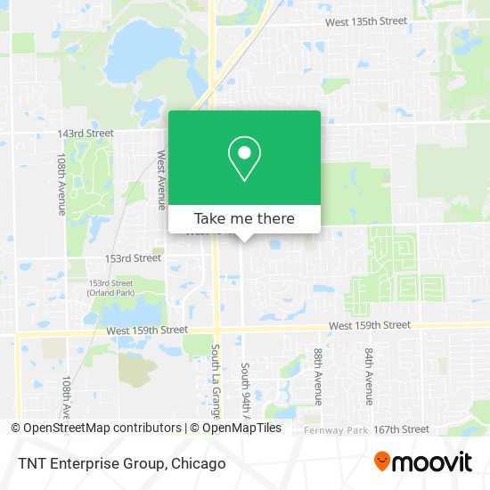 Mapa de TNT Enterprise Group