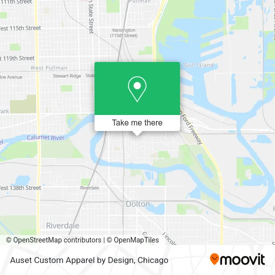Auset Custom Apparel by Design map