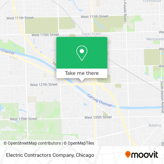 Electric Contractors Company map