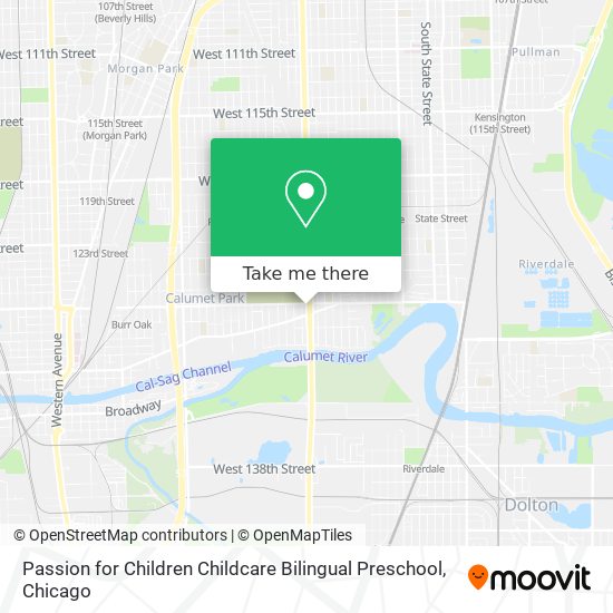 Passion for Children Childcare Bilingual Preschool map