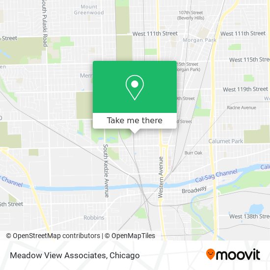 Meadow View Associates map