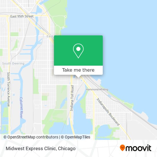 Mapa de Midwest Express Clinic