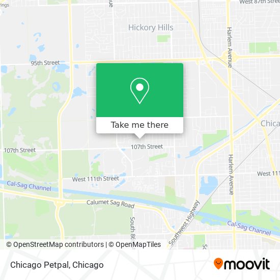 Chicago Petpal map