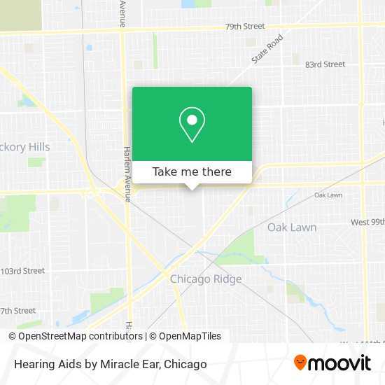 Mapa de Hearing Aids by Miracle Ear