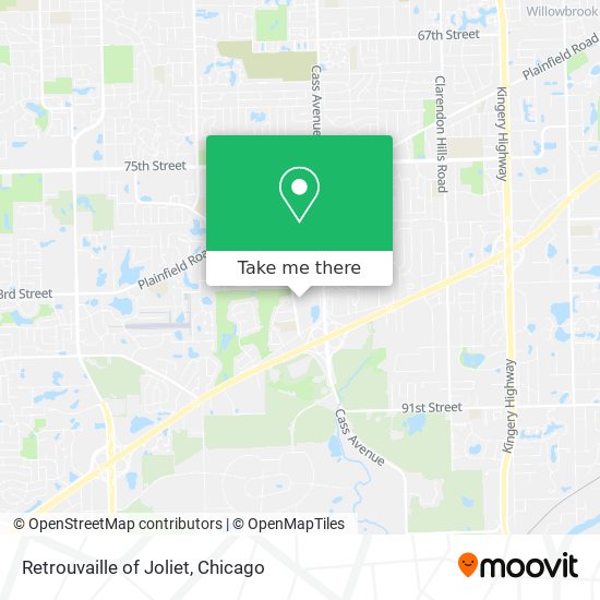 Mapa de Retrouvaille of Joliet