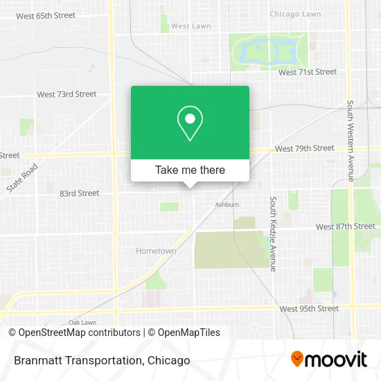 Branmatt Transportation map