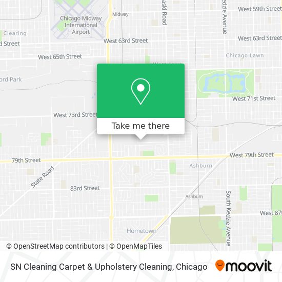 Mapa de SN Cleaning Carpet & Upholstery Cleaning