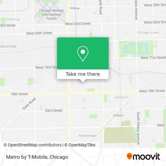 Metro by T-Mobile map