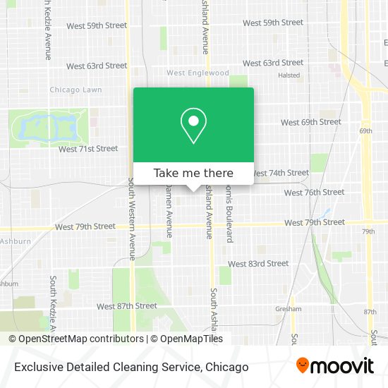 Mapa de Exclusive Detailed Cleaning Service