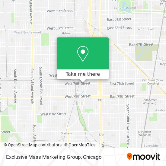 Exclusive Mass Marketing Group map