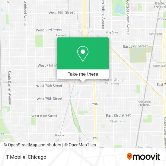 T-Mobile map