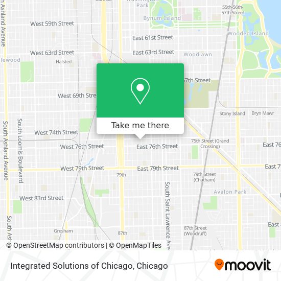 Mapa de Integrated Solutions of Chicago