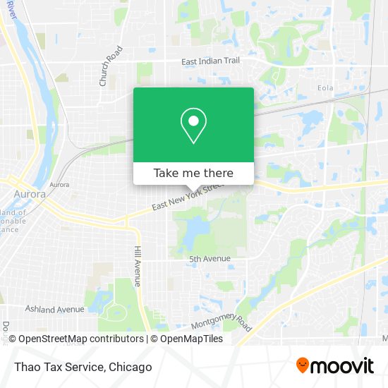 Thao Tax Service map