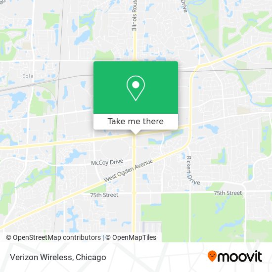 Verizon Wireless map