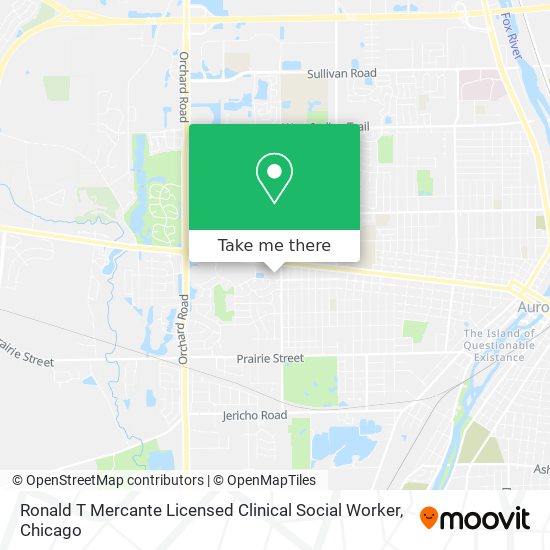 Ronald T Mercante Licensed Clinical Social Worker map