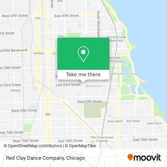 Mapa de Red Clay Dance Company