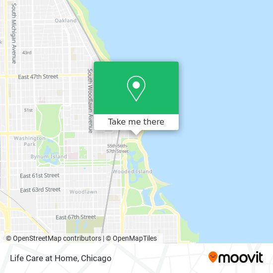 Life Care at Home map