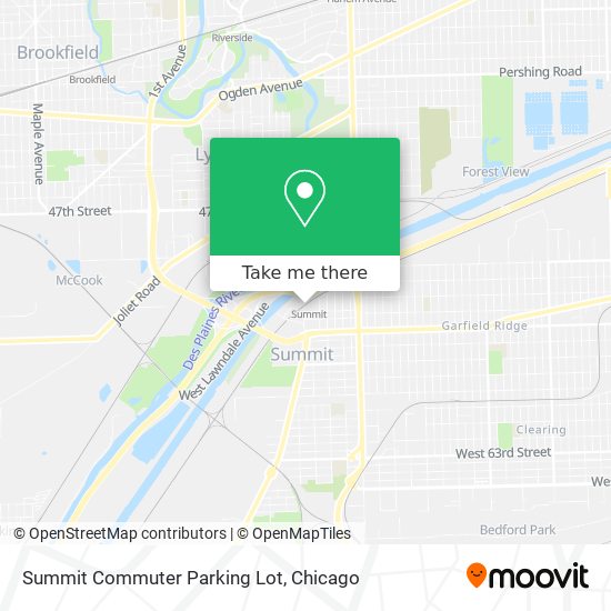 Mapa de Summit Commuter Parking Lot