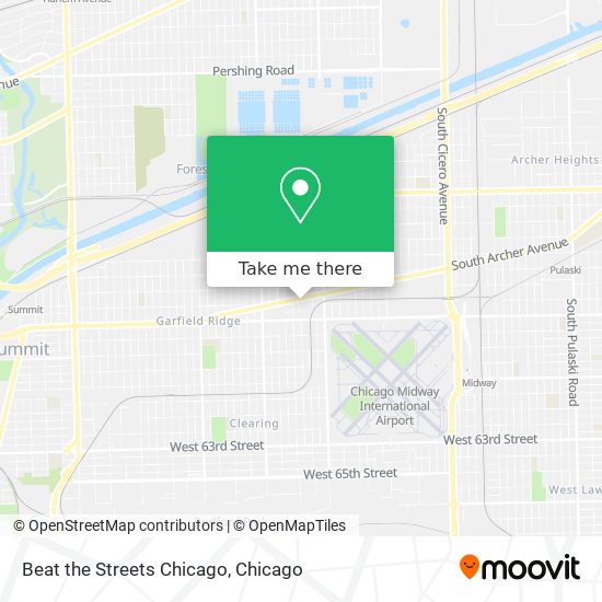 Beat the Streets Chicago map