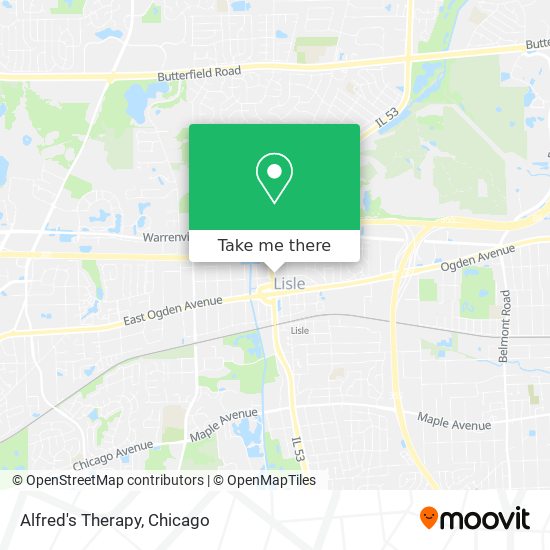 Alfred's Therapy map