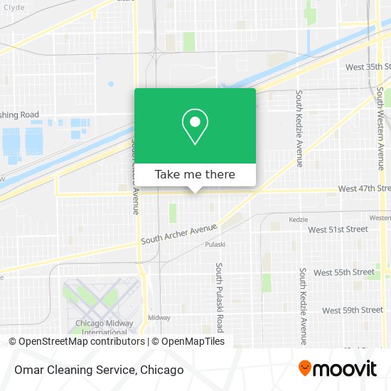 Omar Cleaning Service map