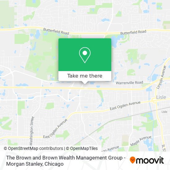 The Brown and Brown Wealth Management Group - Morgan Stanley map