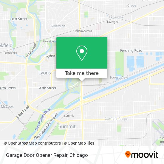 Mapa de Garage Door Opener Repair