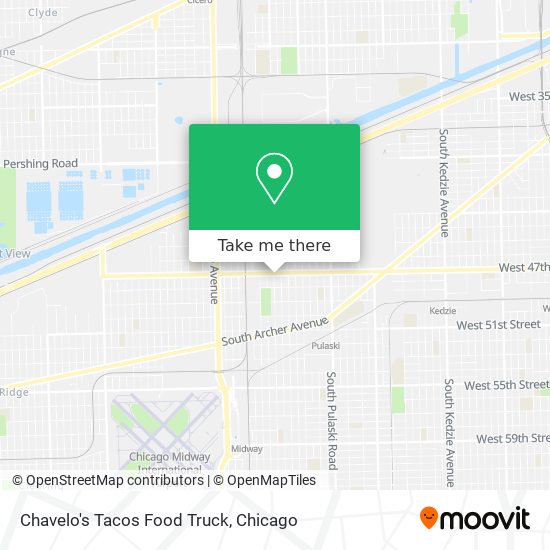 Mapa de Chavelo's Tacos Food Truck