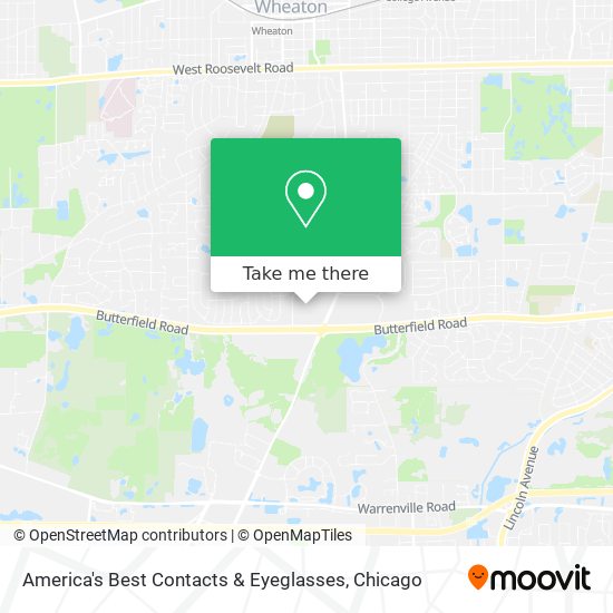 Mapa de America's Best Contacts & Eyeglasses