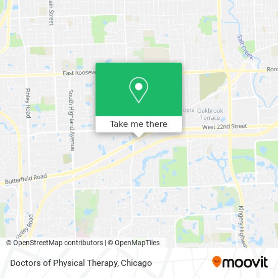 Mapa de Doctors of Physical Therapy