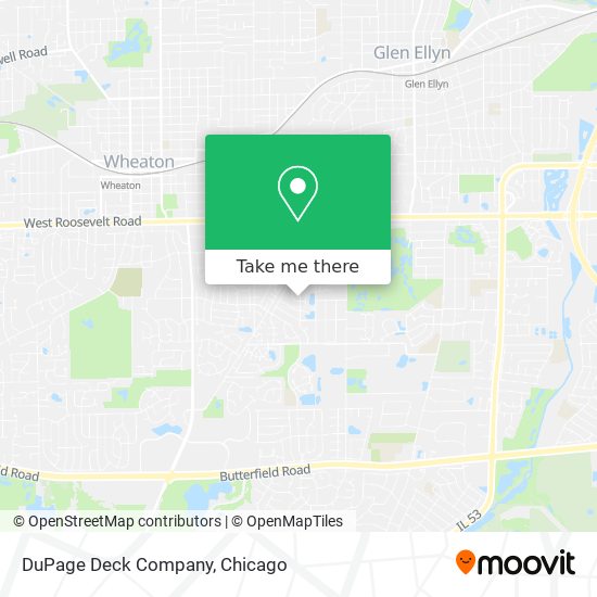DuPage Deck Company map