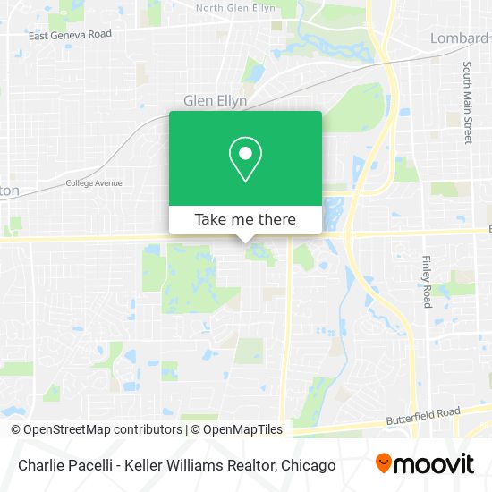 Charlie Pacelli - Keller Williams Realtor map