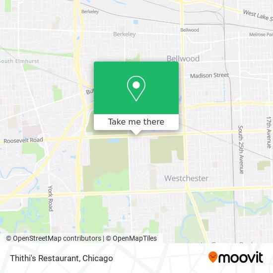 Mapa de Thithi's Restaurant