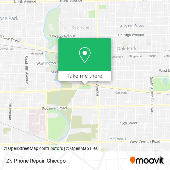 Z's Phone Repair map